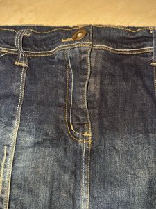 Denim Short Skirt