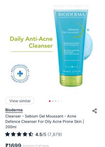 Bioderma Cleanser - Sebium Gel Moussant