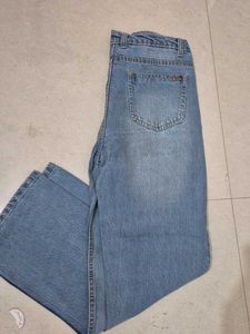 Wide Leg Denim Jeans