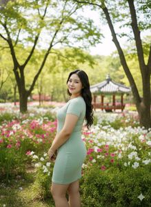 Mint Green Bodycon Dress (bust 30 to 32)