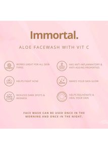 BrownSkin Beauty Immortal Facewash with Aloe Vera