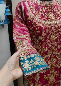 Heavy Embroidered Suit Set