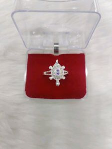 Pure Silver Turtle Ring 🐢