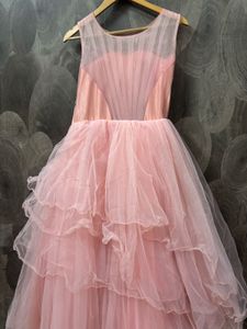 Pink Layered Party Dress