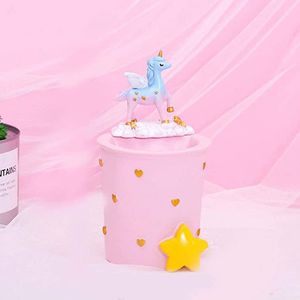 Unicorn Pink Ceramic Pen Holder / Stand
