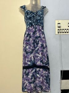 Stylish Tie-Dye Maxi Dress