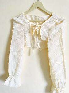 Cute Tie-Front Crop Top