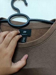 Oversized Brown Sweatshirt