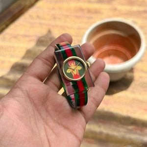 GUCCI VINTAGE WEB WATCH PREMIUM QUALITY