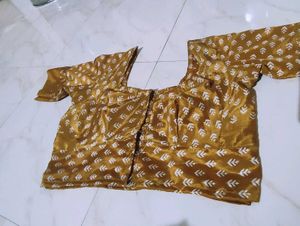 Simply Superb Golden Blouse