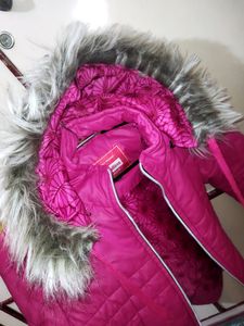 Jacket For Girls(With Cap)