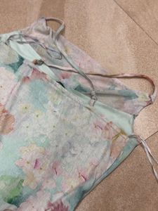 Floral Print Midi Dress