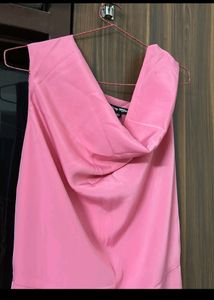 Coquette Cowl Neck Dress