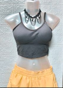 Comfortable Grey Bra Size 34-36