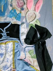 Rem Re Zero Cosplay Dress Set