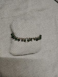 Green Beaded Bracelet