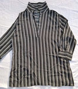 Striped Black &amp; White Shirt