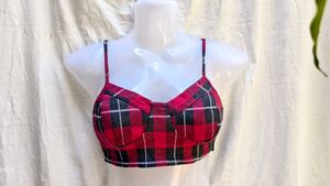 SEXY PLAID CORSET