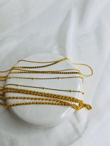 18K Gold Chain Unisex