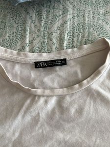 Zara White Tshirt