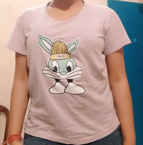 Light Pink Tshirt Women 👕