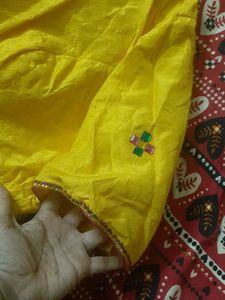 Coin Reduced Haldi Blouse . Used Twice
