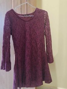 Cutout Unique Short Western Dress