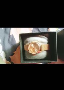 Carlington Rose Gold Watch