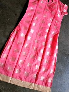 Chic Pink Ethnic Kurti
