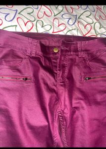 Brand New Never worn Purple Jean&#39;s in size 34