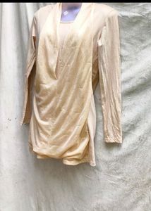 CUTE SKIN COLOUR DRESS