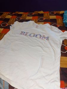 Bloom White Tee