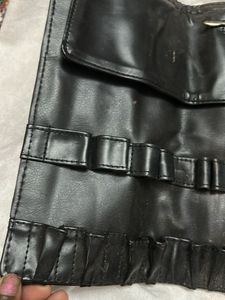 Black Makeup Brush Holder Roll