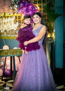 Real Mirror Gown With Dupatta