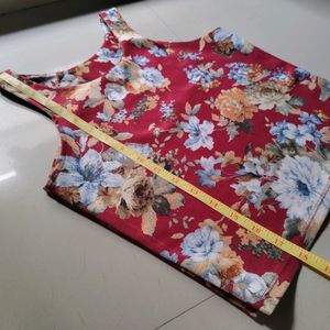 Floral Print Tank Top