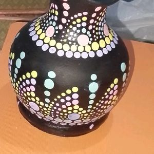 Handmade Mandala Dot Art Flower Pot