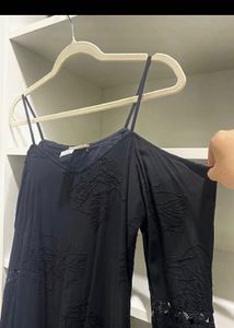 Black Cold Shoulder Dress