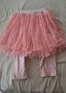 Belly Skirt With Leggings