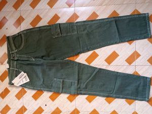 28 Size Green 4 Pocket Cargo Women