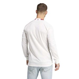 Men&#39;s White Manchester United 23/24 Long sleeve