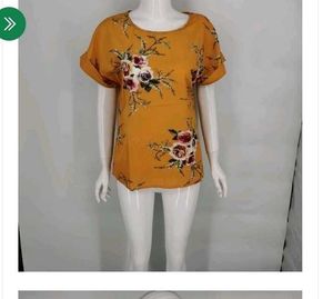 Trendy Yellow T Top/Topper