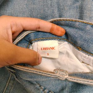 Ripped Wide Leg Jeans (Waist 28-30)