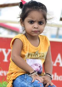 Cute Yellow Girl's Top