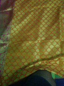 Banarasi Saree Multi Colour, Not Used Single Time