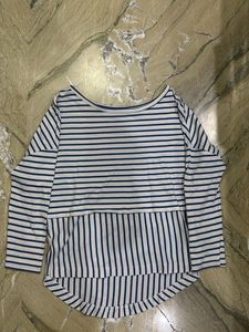 Striped Long Sleeve Top