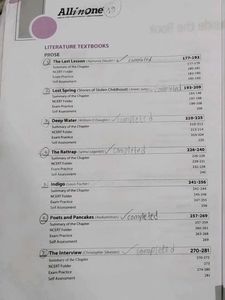 ALL IN ONE ENGLISH CORE CLASS 12