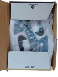 Blue &amp; White High-Top Sneakers
