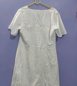 White Casual Dress