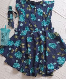 Blue Mini Dress