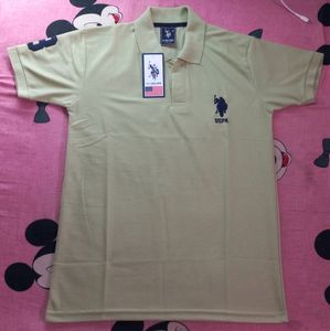 US Polo Assign Tshirt In Metty Fabric Ragular.